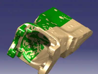 Excavator Tooth 3D model