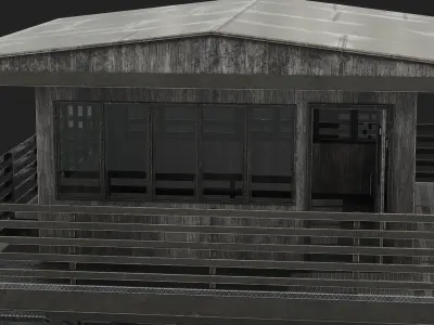 Watchtowers v6 Low-poly 3D model