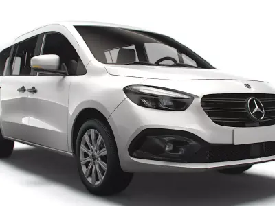 Mercedes Benz Citan Tourer LWB 2023 3D model