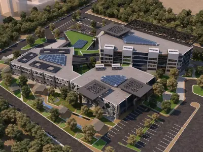 0030 - Bank - 2021 - 01 - 2Ds Plans - 3Ds Files 3D model