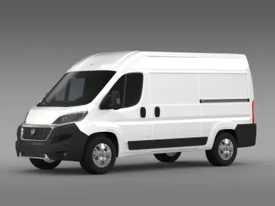Fiat Ducato Van L2H2 2015 3D model