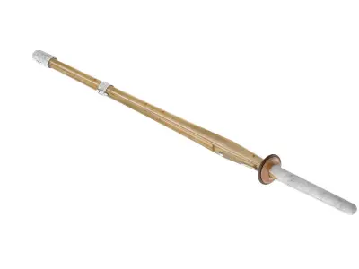 Shinai Sword Low-poly 3D model