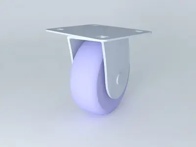 Swivel Caster Free 3D model