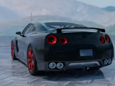 Nissan GTR Nismo 3d model 3D model