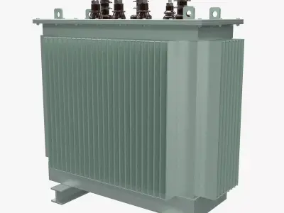 Electrical Transformer 1 3D model