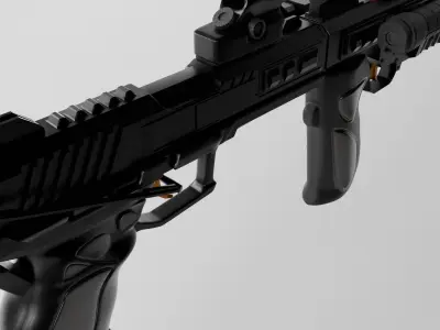 FREE Pistol Modifications With Pistol Free 3D model