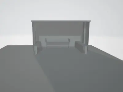 BUS STOP 3D model
