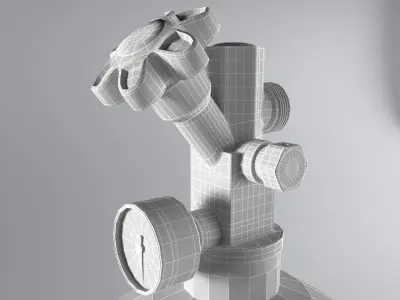 nitrous oxide system 3D model