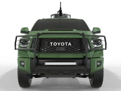 Tundra Trd 2019 Armored 3D model