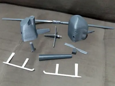 Robinson Raven R44 3D print model