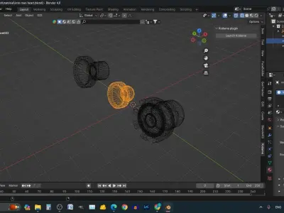 IRON MAN HEART the ARC reactor Low-poly 3D model