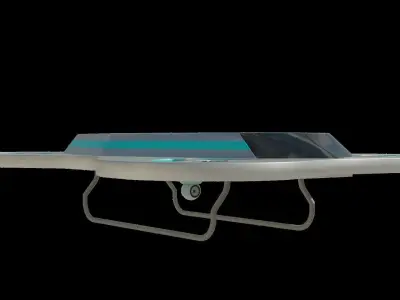 Sci fi drone toy Free low-poly 3D model