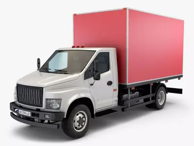 Truck Box v 2 3D model