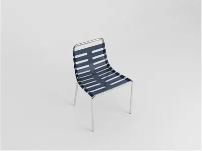 Comfortable chair Uchida body to body 3D model