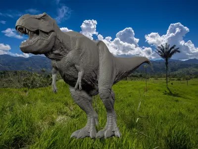 TREX ATC Paleo Art 3D model