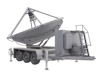 Counter Communications System 3D model