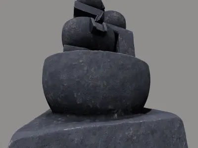 Water Fountain Free 3D model
