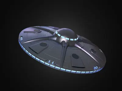 UFO 3D model purchase