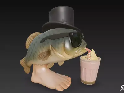 Carloooooo - Italian Brainrot Low-poly 3D model