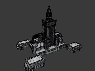 Monumental Skyscrapper 3D model
