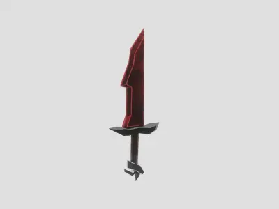 Stylized Sword Pack - Blade 9 Sample Free low-poly 3D model