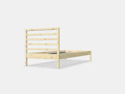 TARVA Bed frame 3 3D model