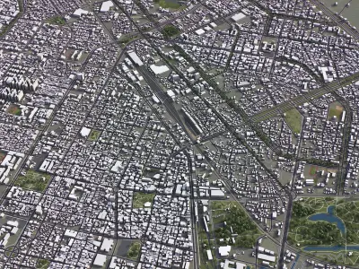 Chiayi Low-poly 3D model