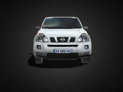 Nissan X-Trail 2007-2014 Low-poly 3D model