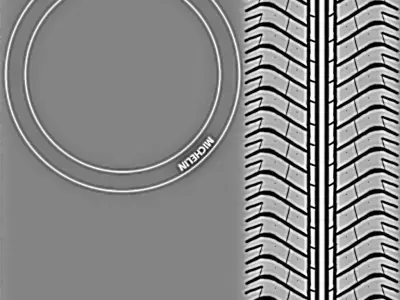 Low poly Wheel tire Low-poly 3D model