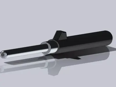 A5M4 Pitot tube 3D print model