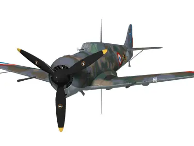 bloch MB152 3D model