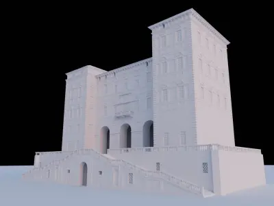 Castello di Aglie - High-Quality 3D model