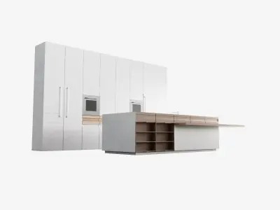 Kitchen Free 3D model shop
