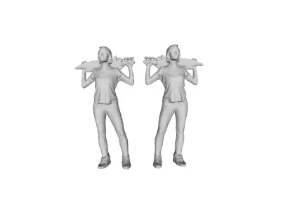 Printle MoDualls Sisters S 001 3D print model