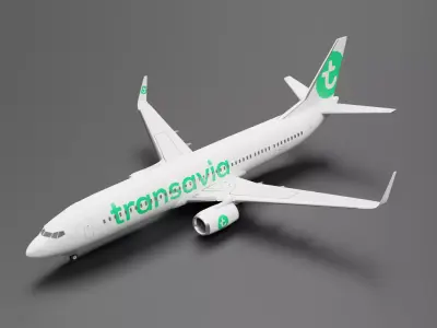 Boeing 737-800 Transavia 3D model