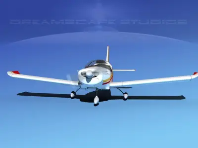 Zlin Z 242 V05 3D model