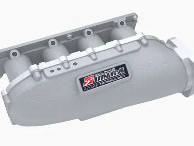 Skunk2 K20A2 Ultra Race Intake Manifold Low-poly 3D model