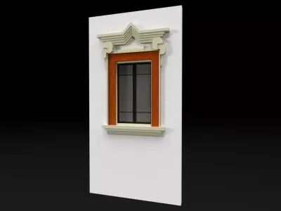 Classic 7 window 3D model