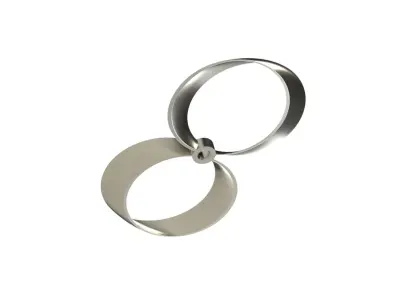 Toroidal propeller 3D print model 3D print model