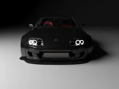 TOYOTA SUPRA 1993 Free 3D model