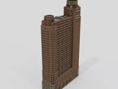 Guardian Building 3D model