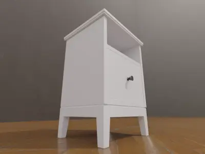 IKEA IDANAS nighttable Free 3D model