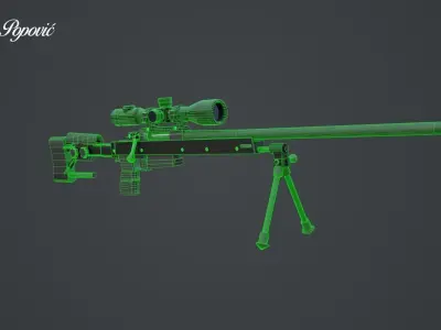 Zastava M07 3D model