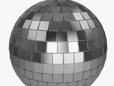ball disko club party mirorr 3D model