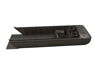 LCVP Landing Craft Low-poly 3D model