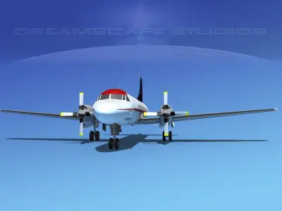 Convair CV-580 Aeroperlas 3D model