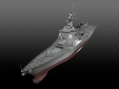 JS Maya DDG-179 3D model