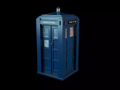 Tardis Prop 3D model