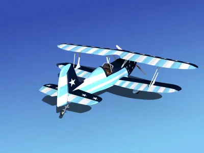 Stolp Starduster SA100 V03 3D model