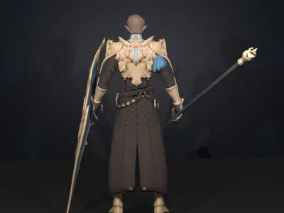 adel royal blood 3D model